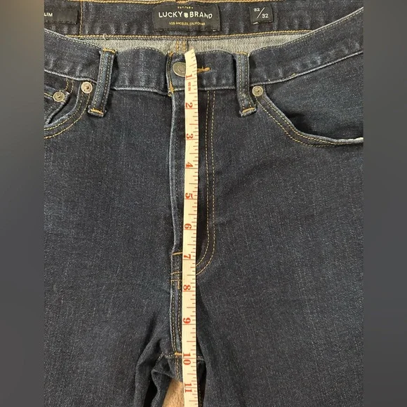 Men's Lucky Brand 121 Slim Jeans 32x32 - Picture 4 of 7